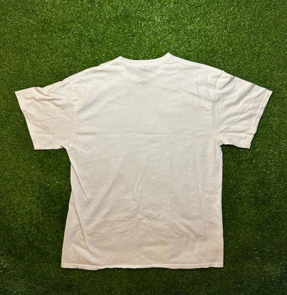 Y2K Liquid Blue The Simpsons Sketch Size Large White T-Shirt - Picture 3 of 4